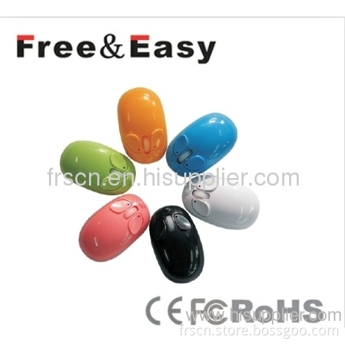 Pink Mini Cute 2.4ghz Wireless Animal Shape Mouse 